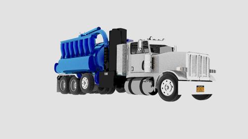 Industrial vacuum truck preview image